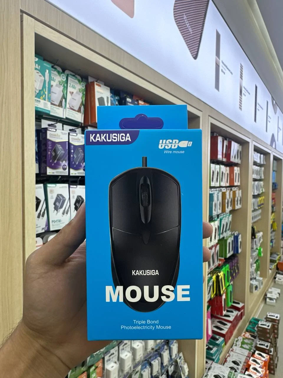 KAKUSIGA KSC-355 – USB Simli Optik Sichqoncha — Kakusiga