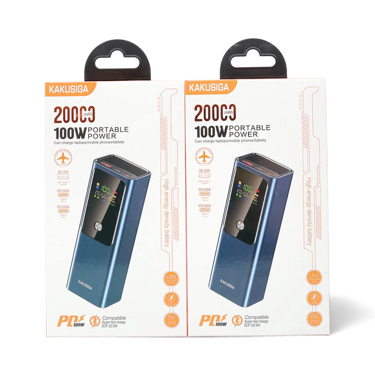 Power Bank KAKUSIGA KSC-1093 20000 mAh Tezkor Zaryadlash — Kakusiga