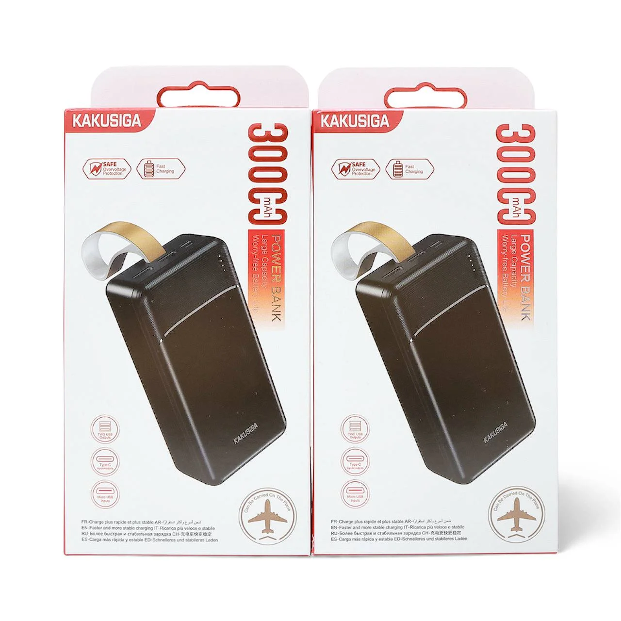 Power Bank KAKUSIGA KSC-1272 30000 mAh 22.5W Tezkor Zaryadlash — Kakusiga