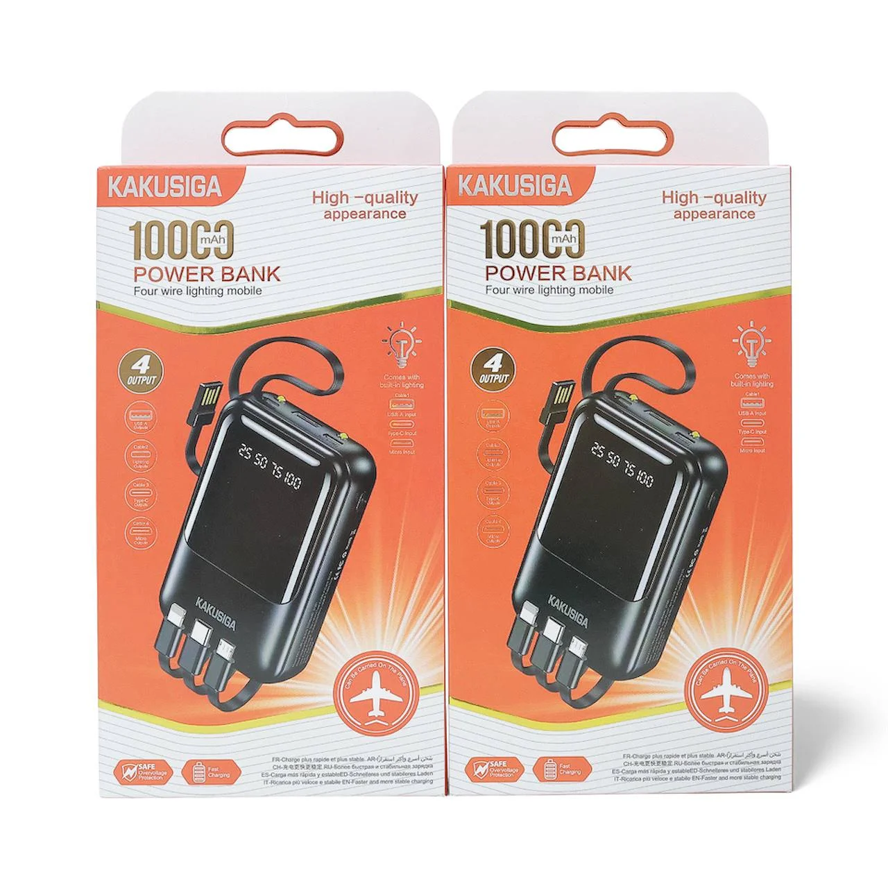 Power Bank KAKUSIGA KSC-1095 10000 mAh 22.5W Tezkor Zaryadlash — Kakusiga