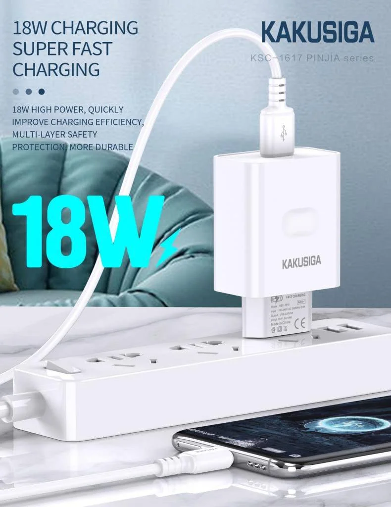 Kakusiga KSC-1617 — Vilka quvvatlash qurilmasi (Home Charger adapter) — Kakusiga