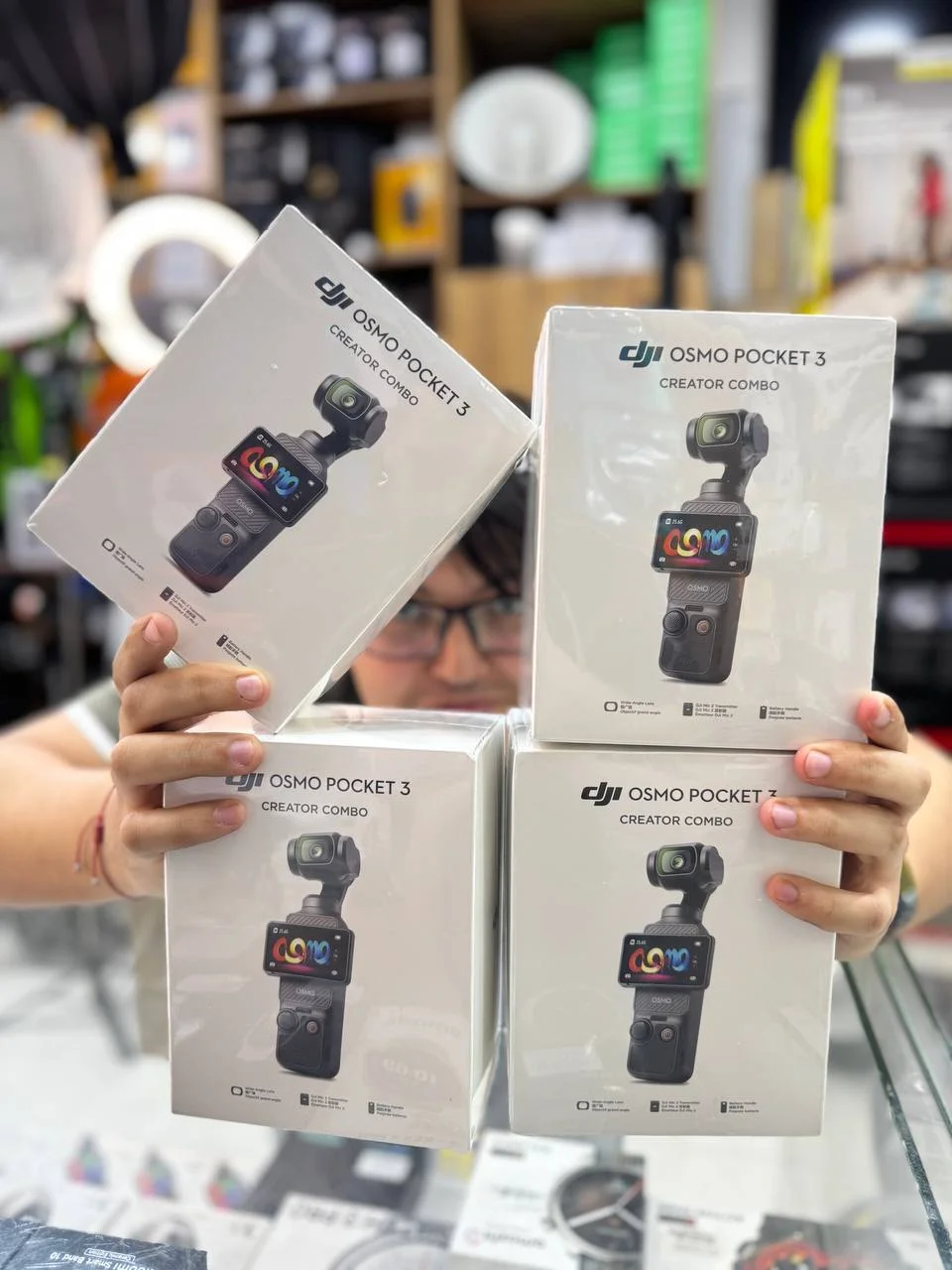 DJI Osmo Pocket 3 Creator Combo – Professional Gimbal Kamera To‘plami — DJI