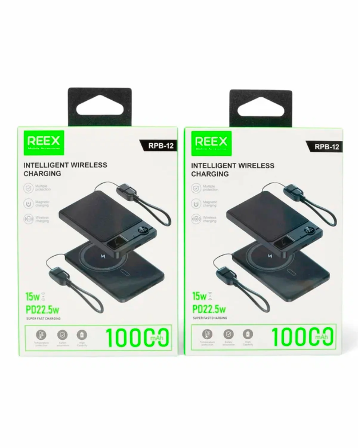 PowerBank REEX RPB-12 10000mAh Wireless Charging PD 22.5W — 3/3