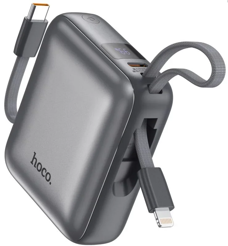 Power bank HOCO CJ27 10000mAh — ichki kabelli tez quvvatlovchi tashqi batareya, 22.5W + PD 20W — 2/2