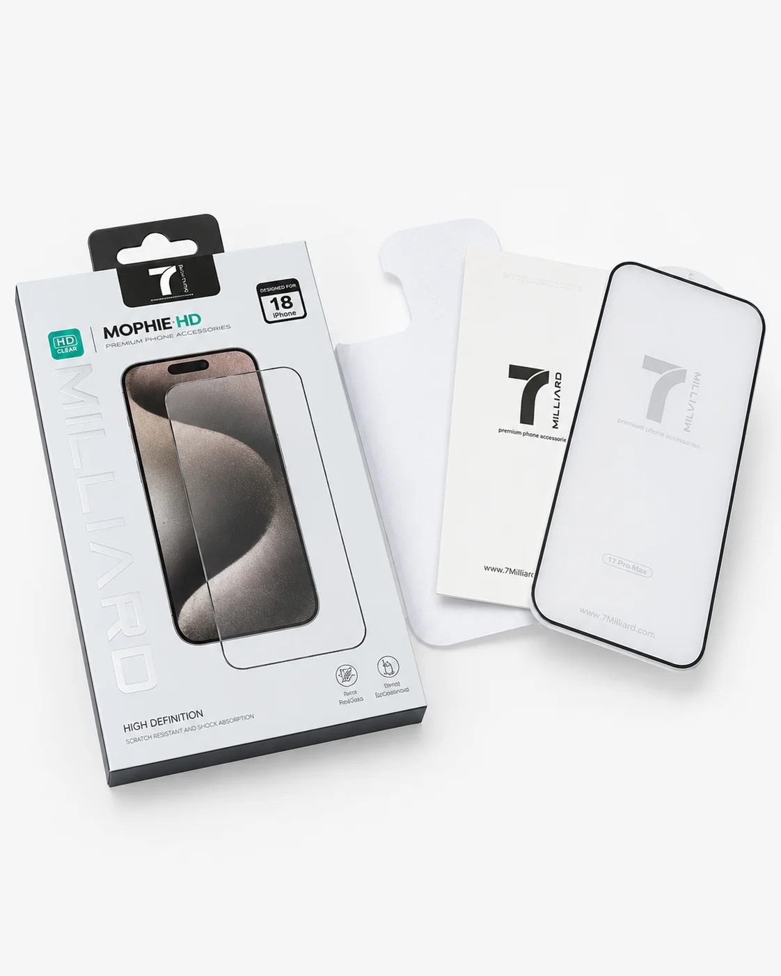 iPhone Steklo Shaffof, 16 Pro/Pro Max, 17 Pro/Pro Max — 3/3