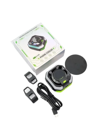 Telefon uchun magnitli kuller HK-5 Pro | telefon qizib ketganda sovutish uchun — 2/3