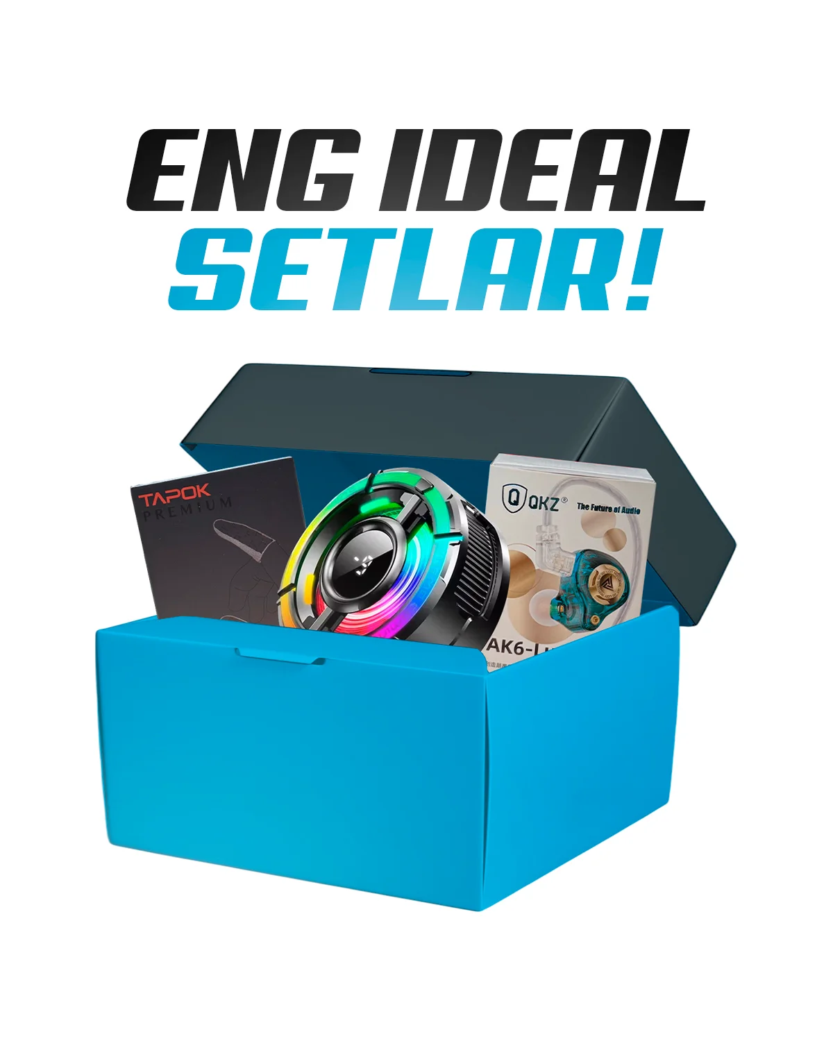 Gaming Set 1 - Kuller, Quloqchin, Napalchik. Hamyonbop va siaftli — Gaming aksesuar