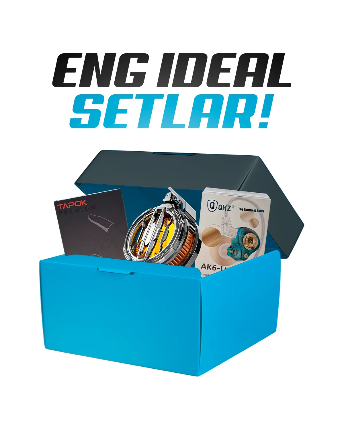 Gaming Set 2 - Kuller, Quloqchin, Napalchik. Eng Hamyonbop va Siaftli — Gaming aksesuar