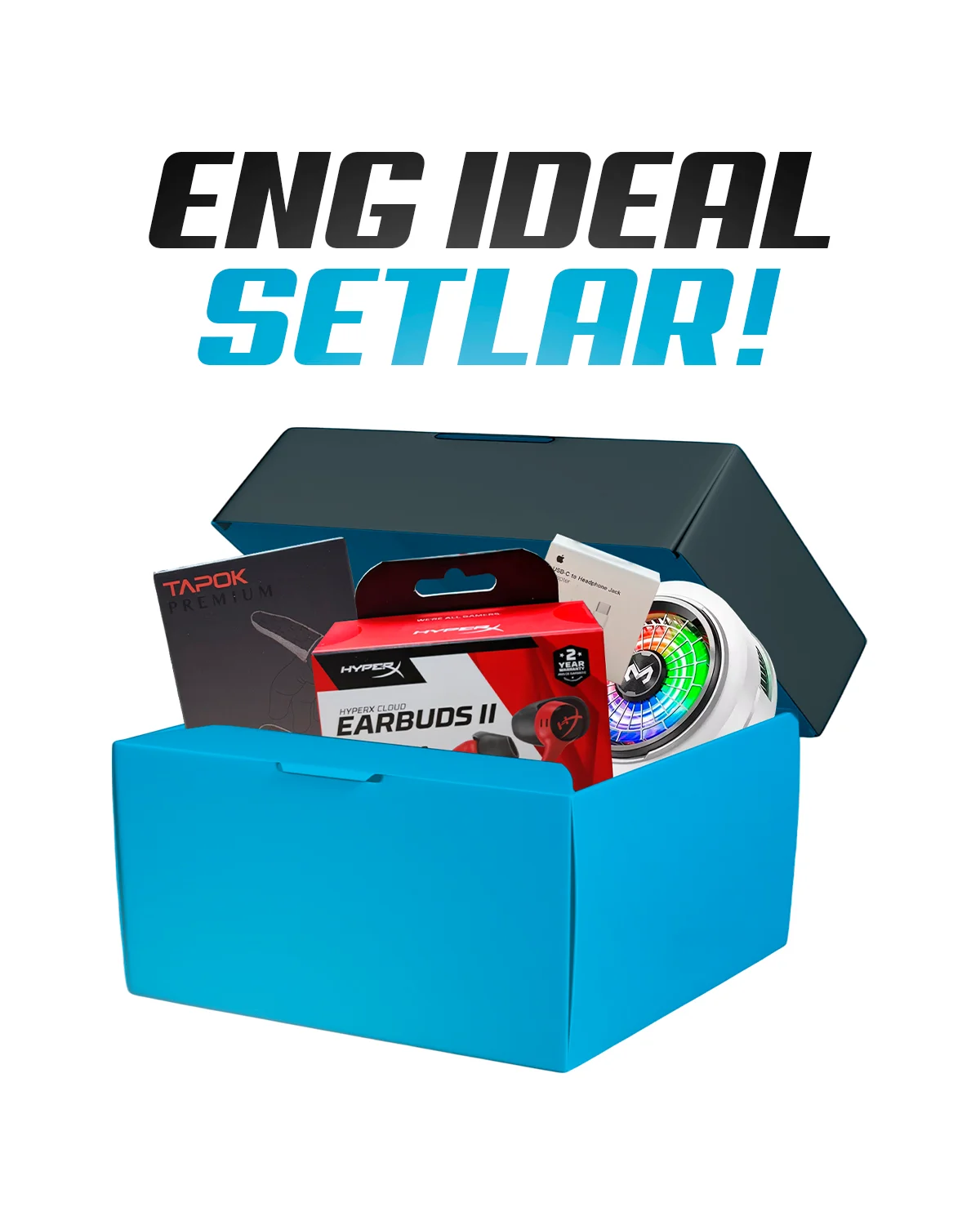Professional Set 1 - Kuller, Quloqchin, Perexadnik va Napalchik. — Gaming aksesuar