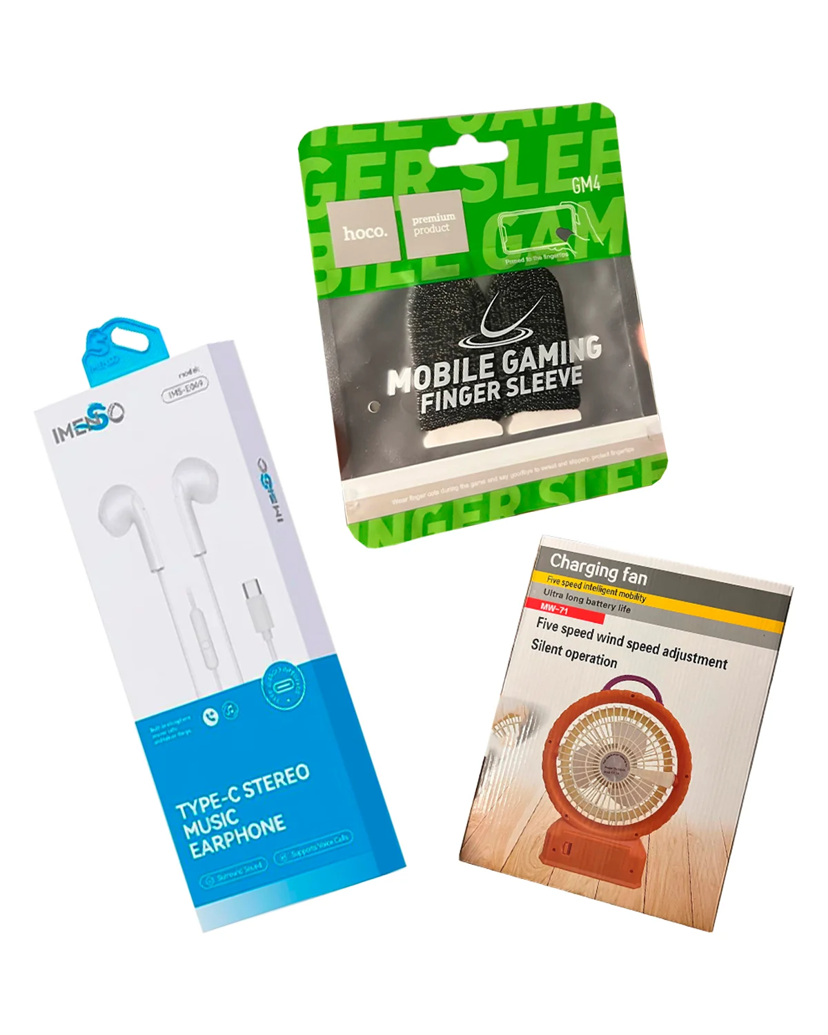 Hamyonbop Gaming Set - Ventik, Simli quloqchin va Napalchik — 2/5