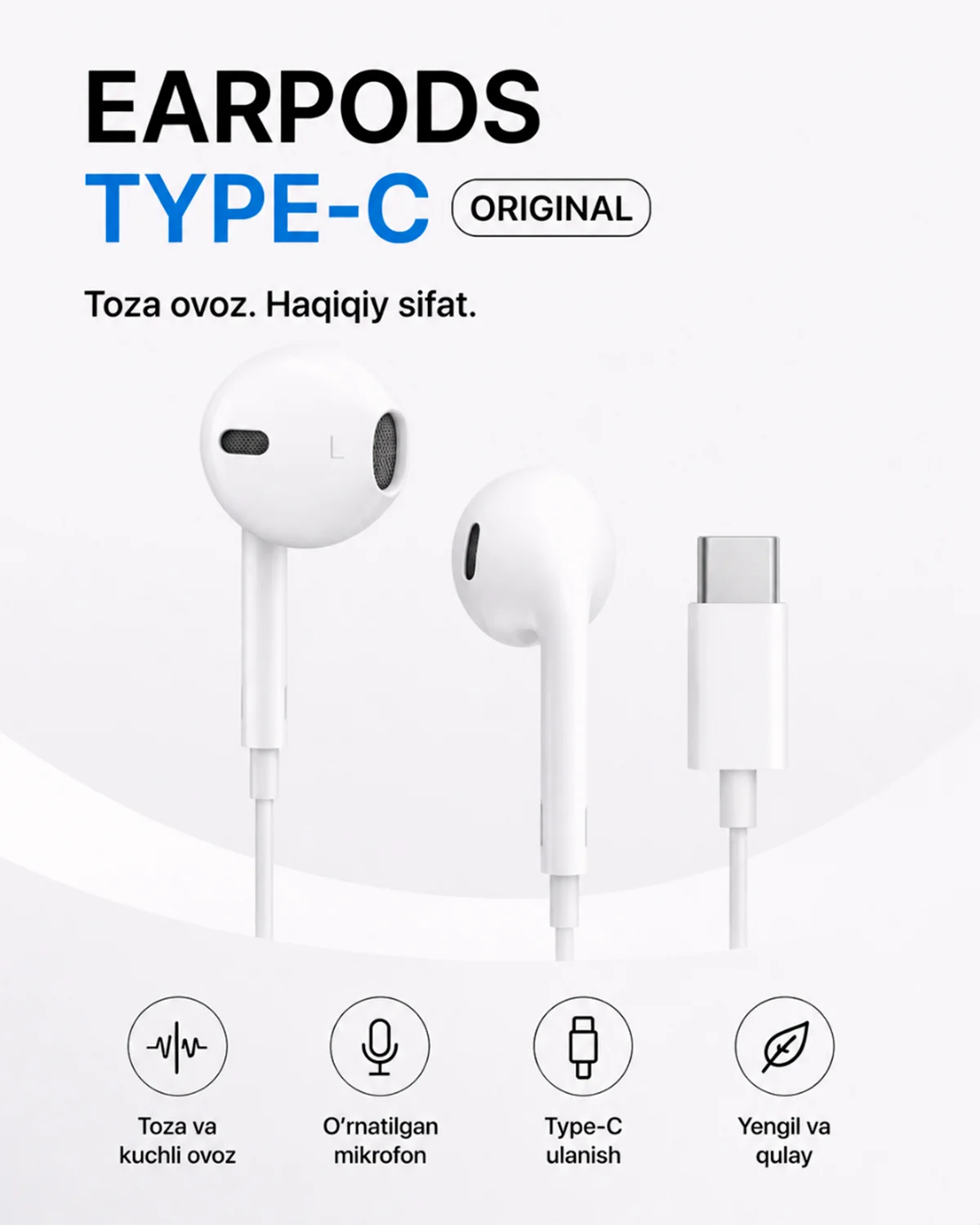 Apple Gaming Set – Memo CX20 sovutgich + Apple EarPods Original + Tapok Premium kumush tolali qo'lqopcha — 4/5