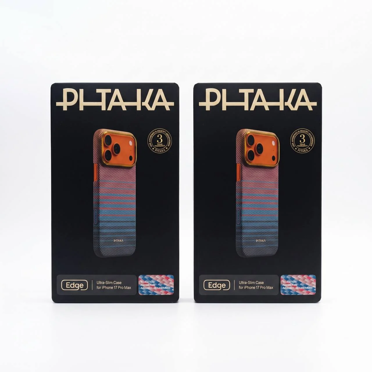 PITAKA Ultra Slim SCD1705PM iPhone 17 Pro Max Sunset 2.0 Dream-05 MagSafe Aramid Fiber — Pitaka