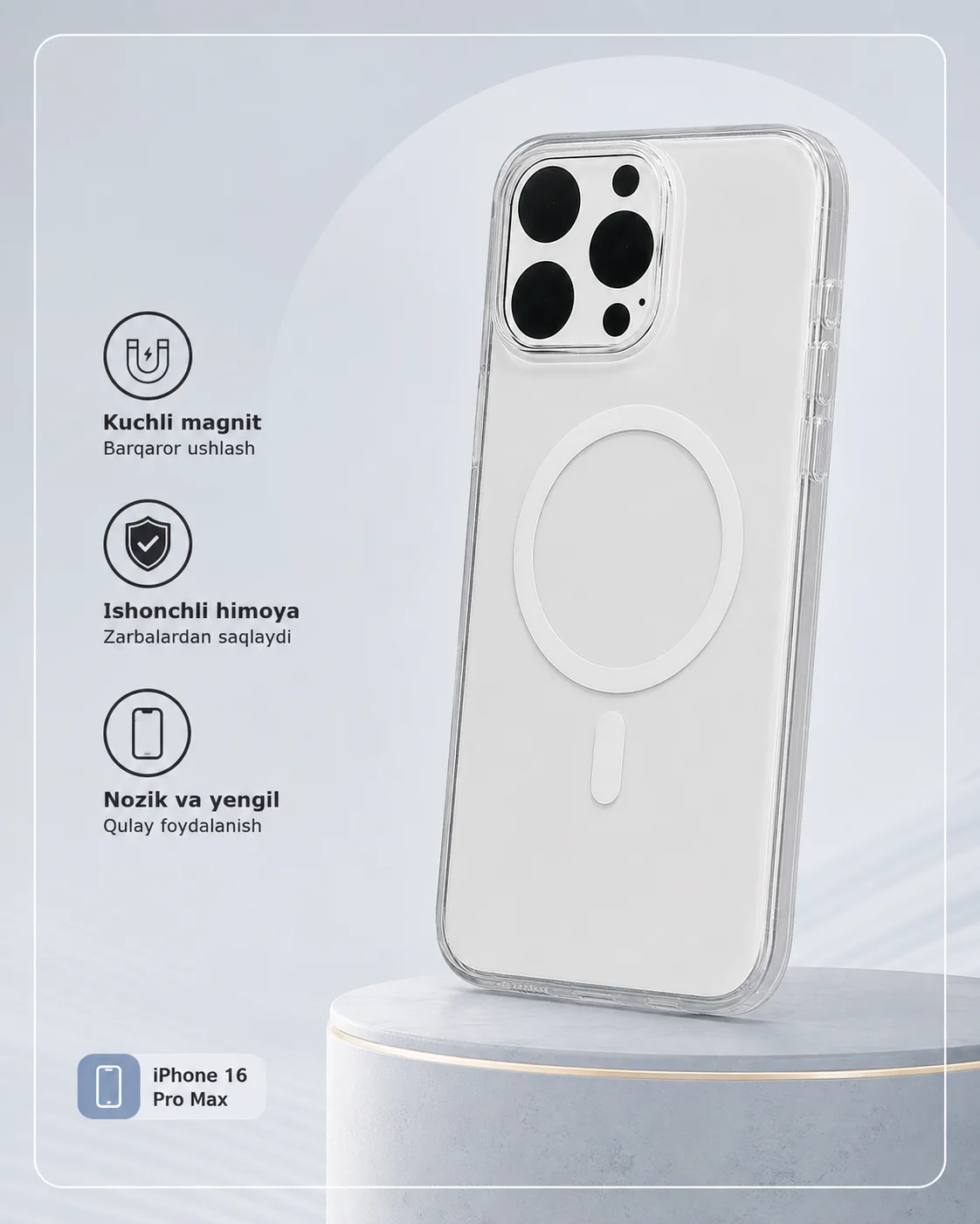 Barcha iPhone Modellari uchun arzon, yengil va qulay g'iloflar — noBrand