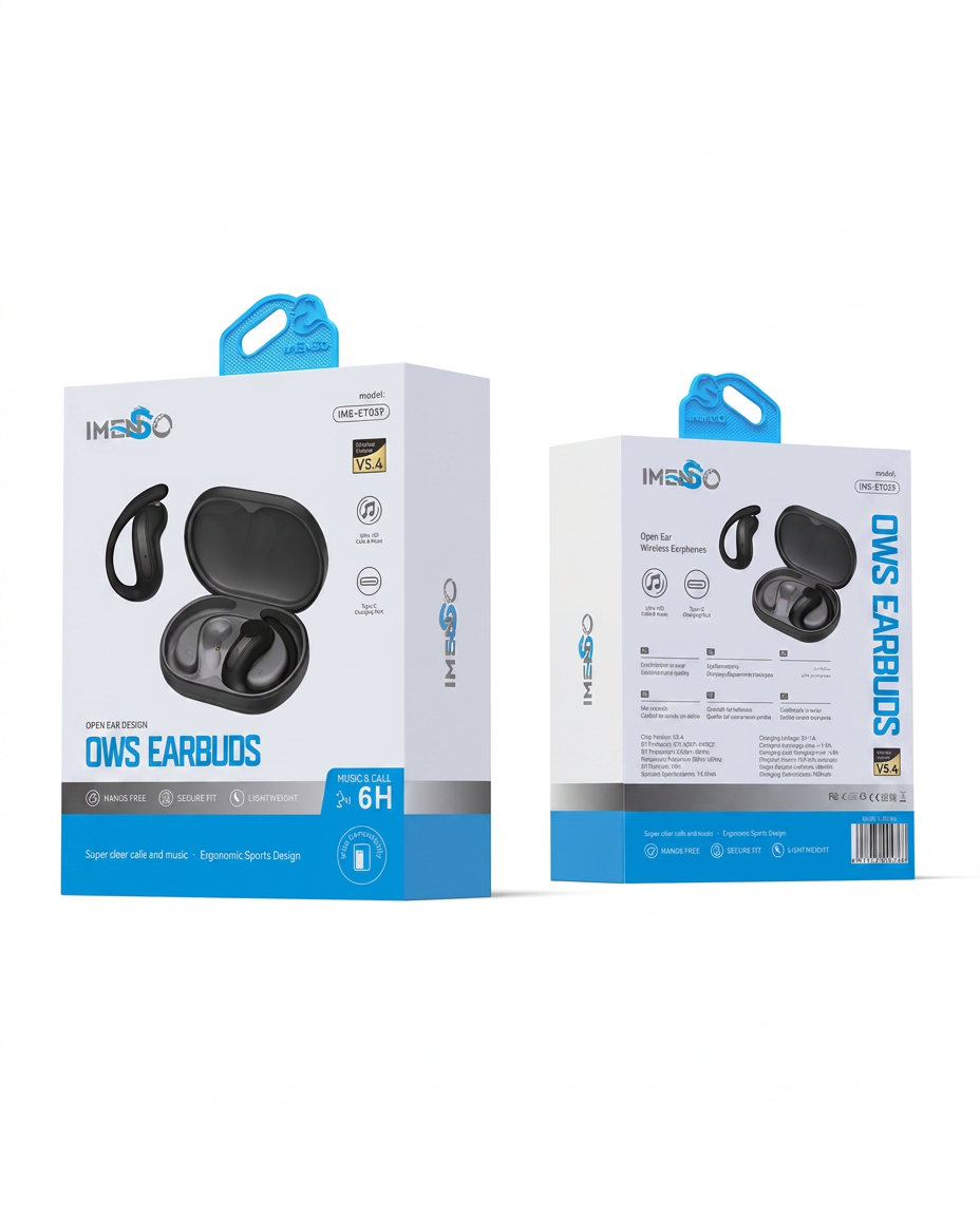 Simsiz quloqchin Imenso IMS-ET039 OWS Bluetooth 5.4 — Imenso — AirBuds