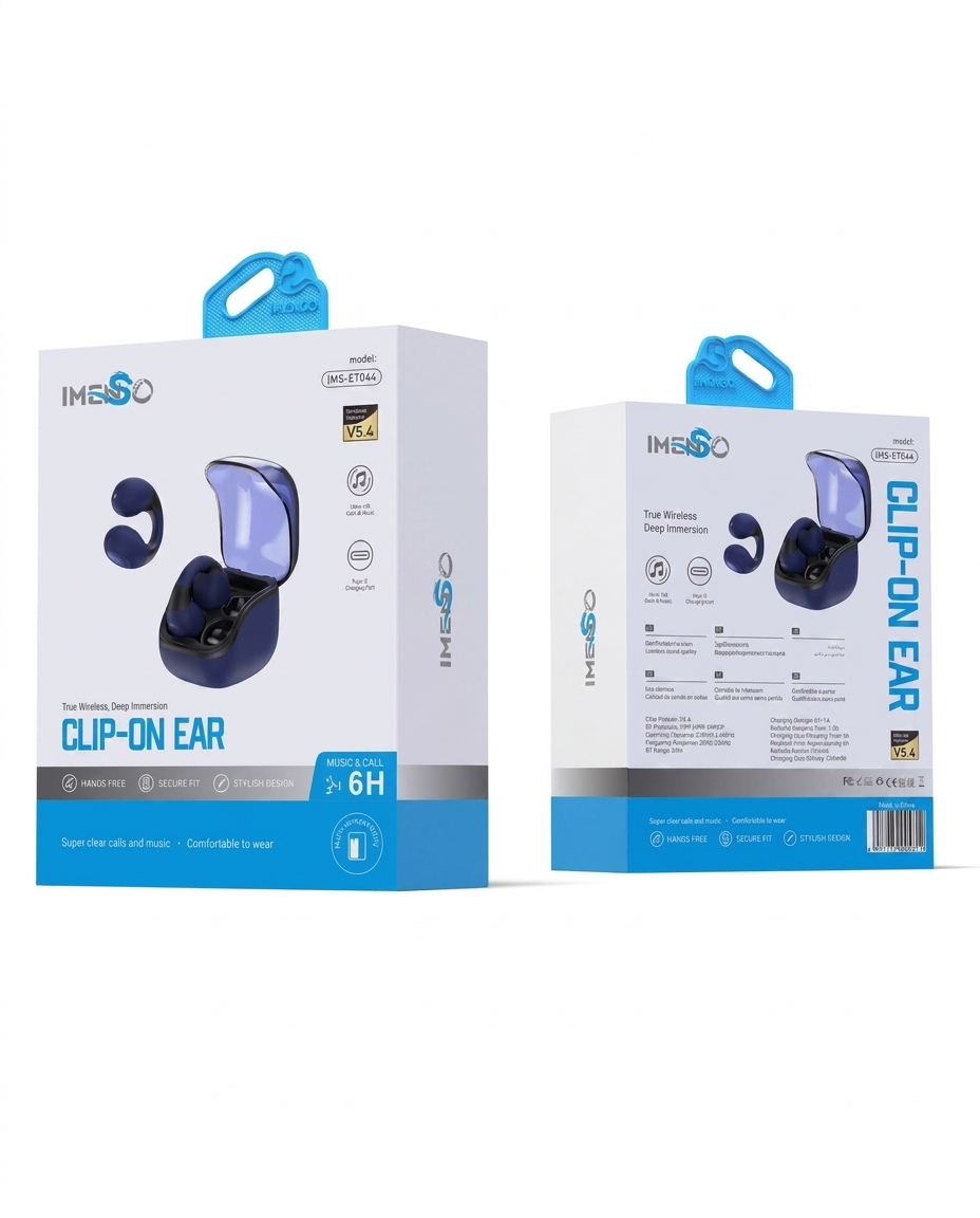 Simsiz quloqchin Imenso IMS-ET044 Bluetooth 5.4 Type-C zaryadlovchi — Imenso — AirBuds